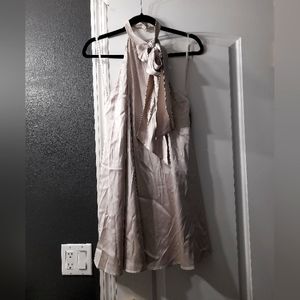 Bebe silver dress size S